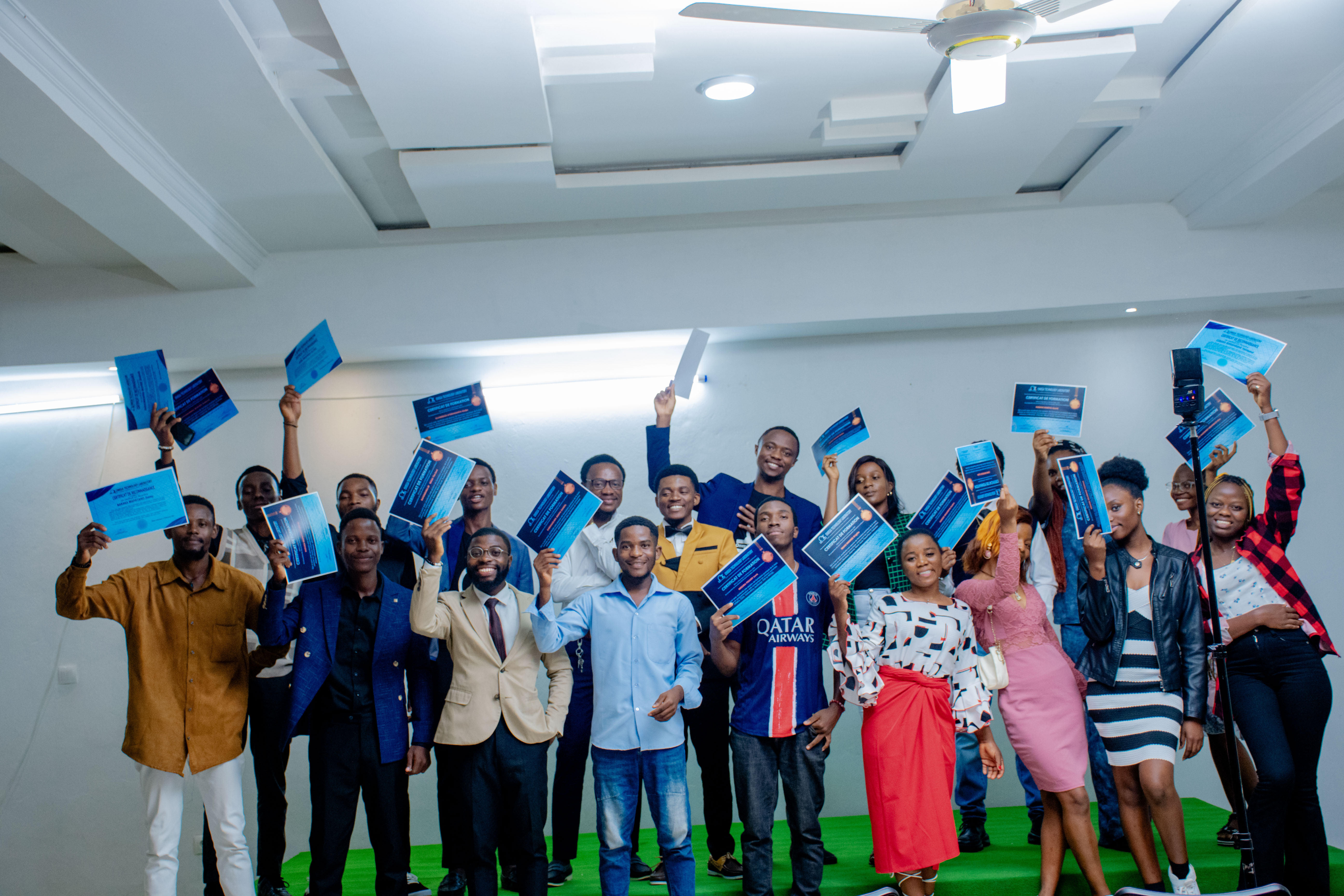 Cérémonie de certification collective